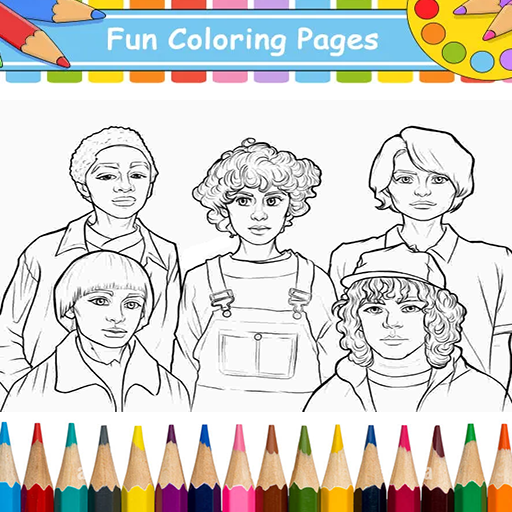 Stranger Things Coloring Book Mod