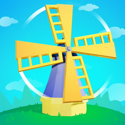 Idle Wind Mill: Tapping games Mod