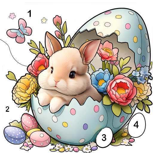 Happy Easter Coloring Games Mod